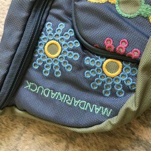 Mandarina Duck Y2K Blue Shoulder Bag